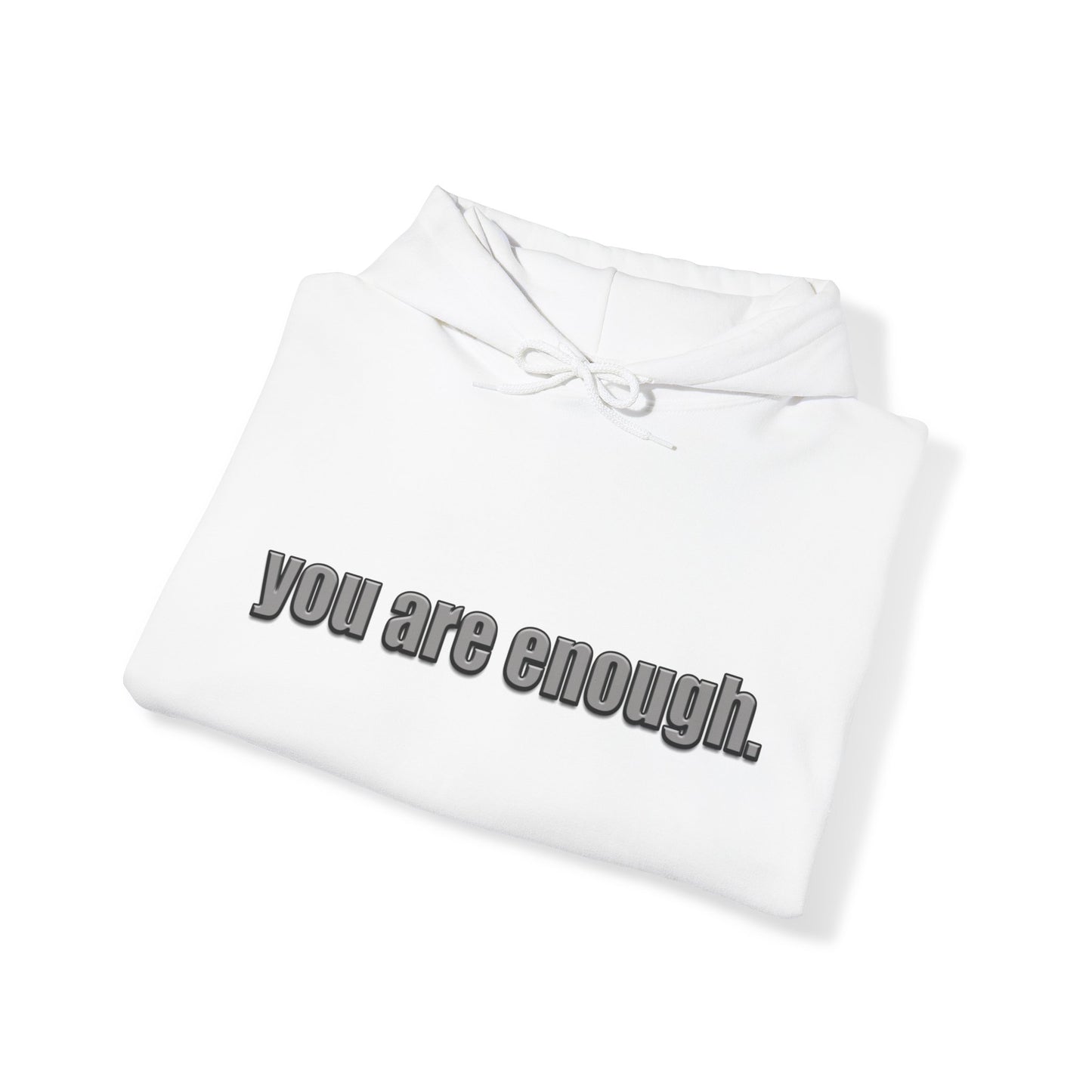 "You Are Enough" Unisex Heavy Blend™ Hooded Sweatshirt