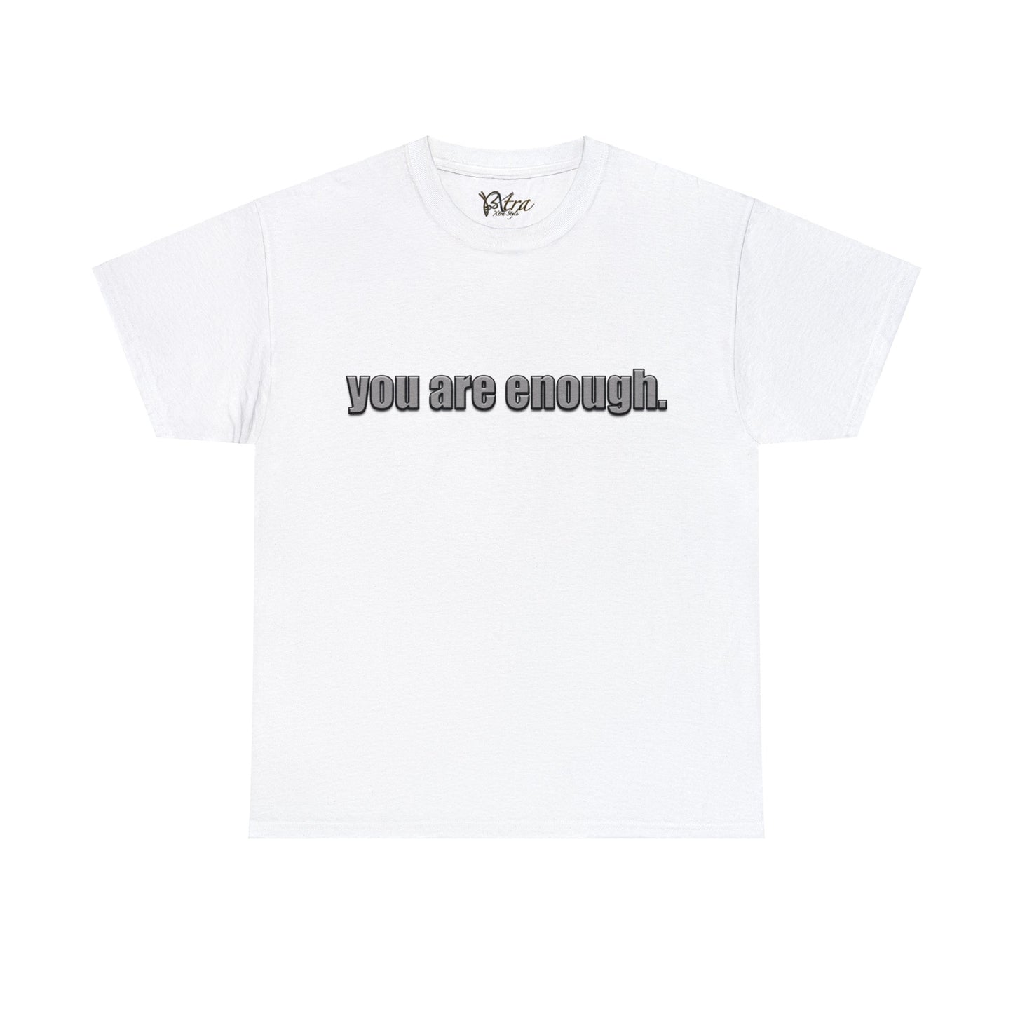 "You Are Enough" Unisex Heavy Cotton Tee