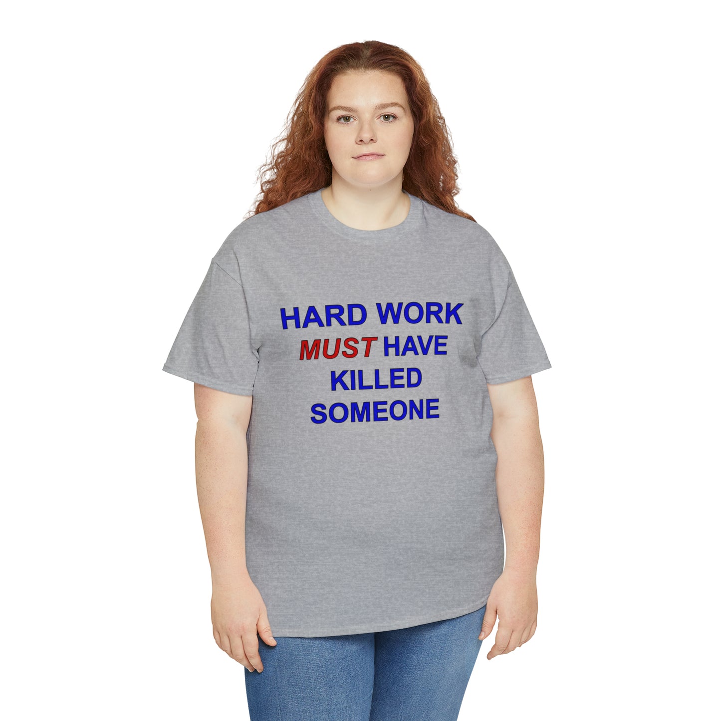 Hard Work Unisex Heavy Cotton Tee