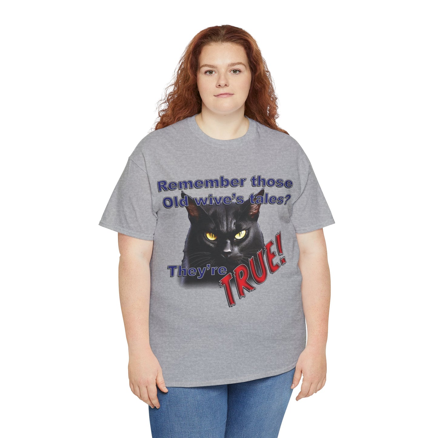 SASSY-Old Wives Tales Unisex Heavy Cotton Tee