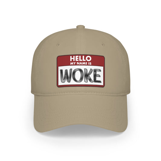 My Name Is Woke Low Profile Baseball Cap