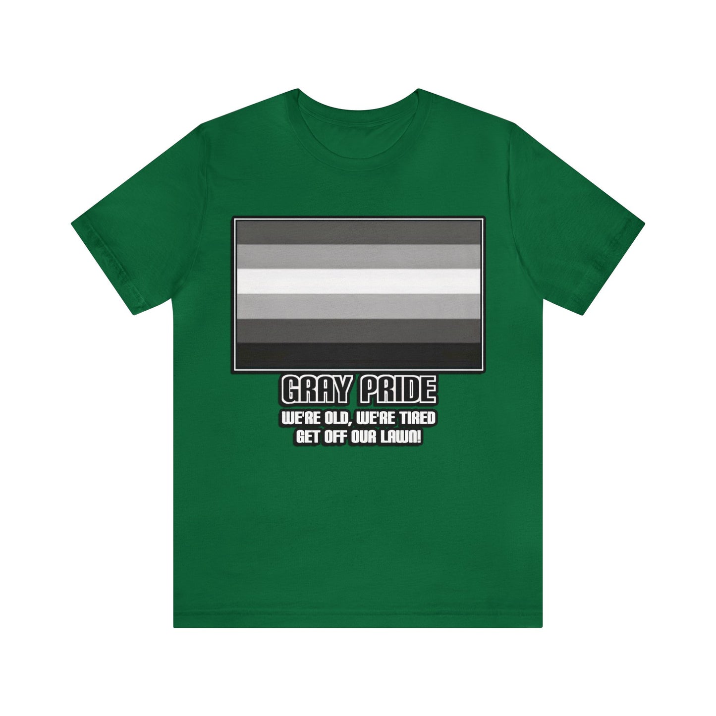 Gray Pride Unisex Jersey Short Sleeve Tee