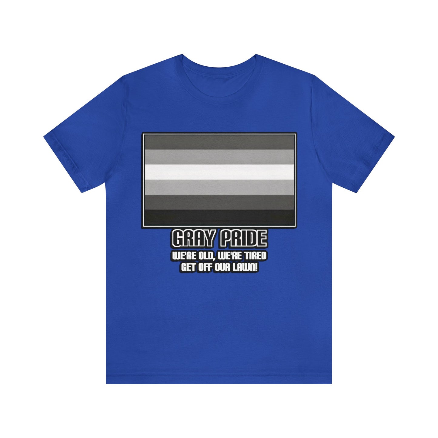 Gray Pride Unisex Jersey Short Sleeve Tee