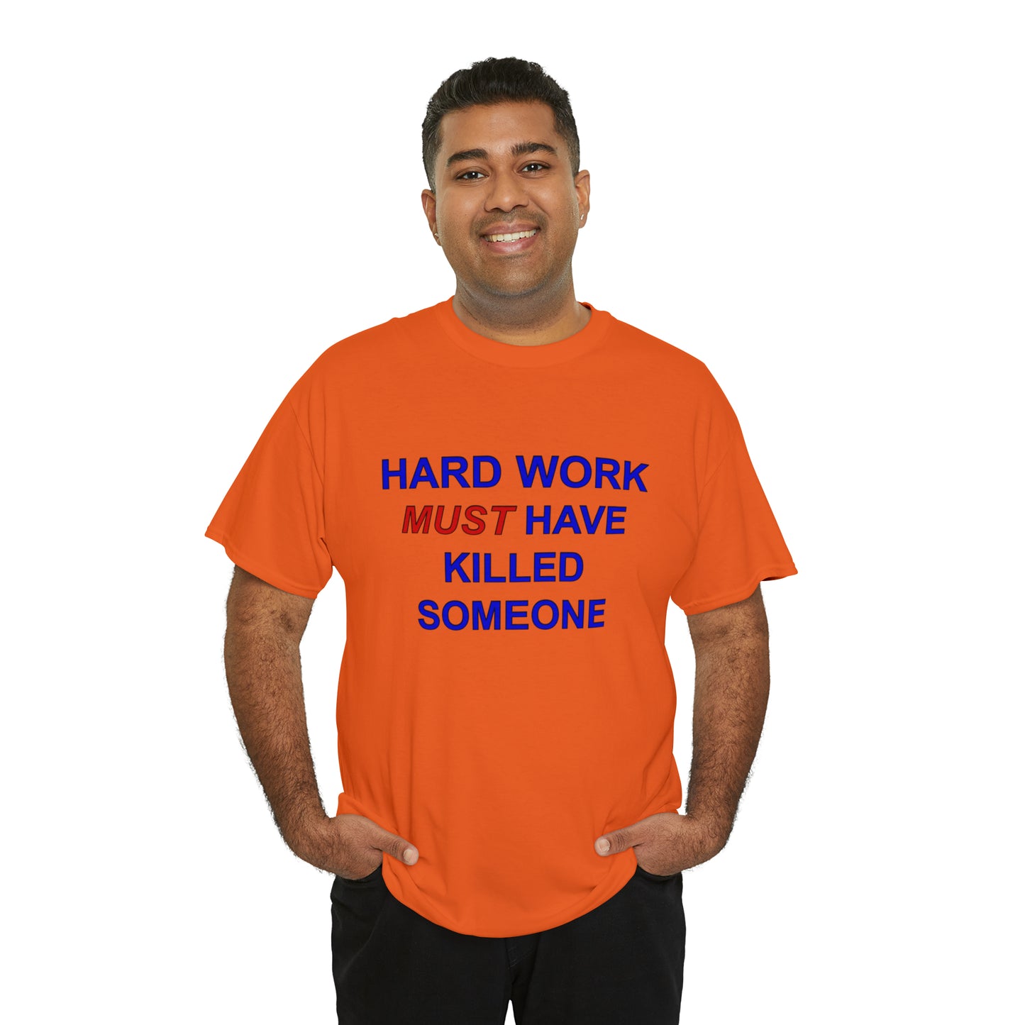 Hard Work Unisex Heavy Cotton Tee