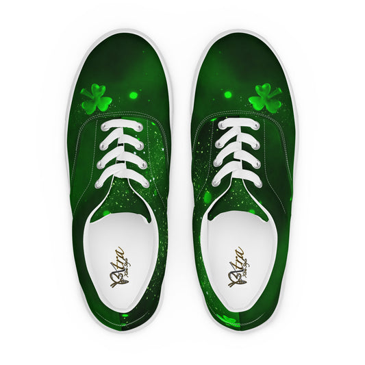 Men’s lace-up canvas shoes