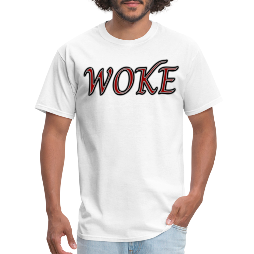 Woke Unisex Classic T-Shirt - white