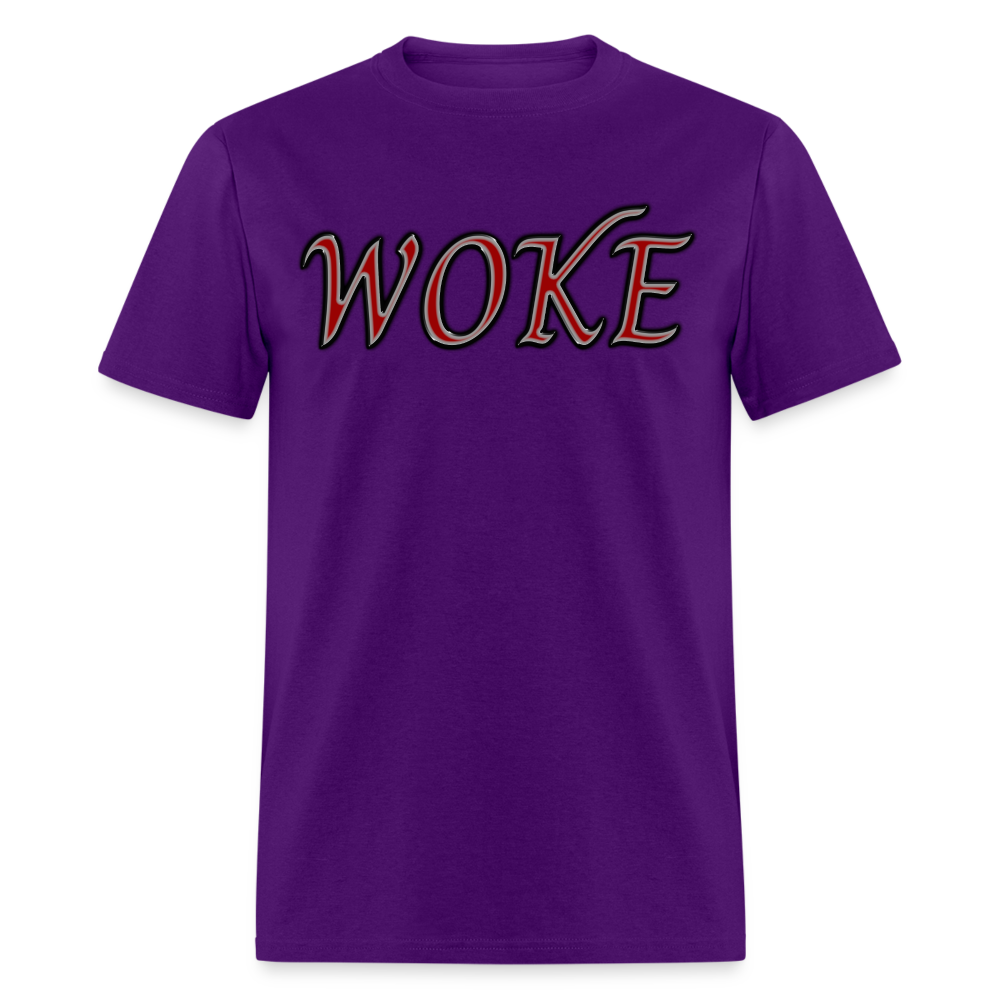 Woke Unisex Classic T-Shirt - purple