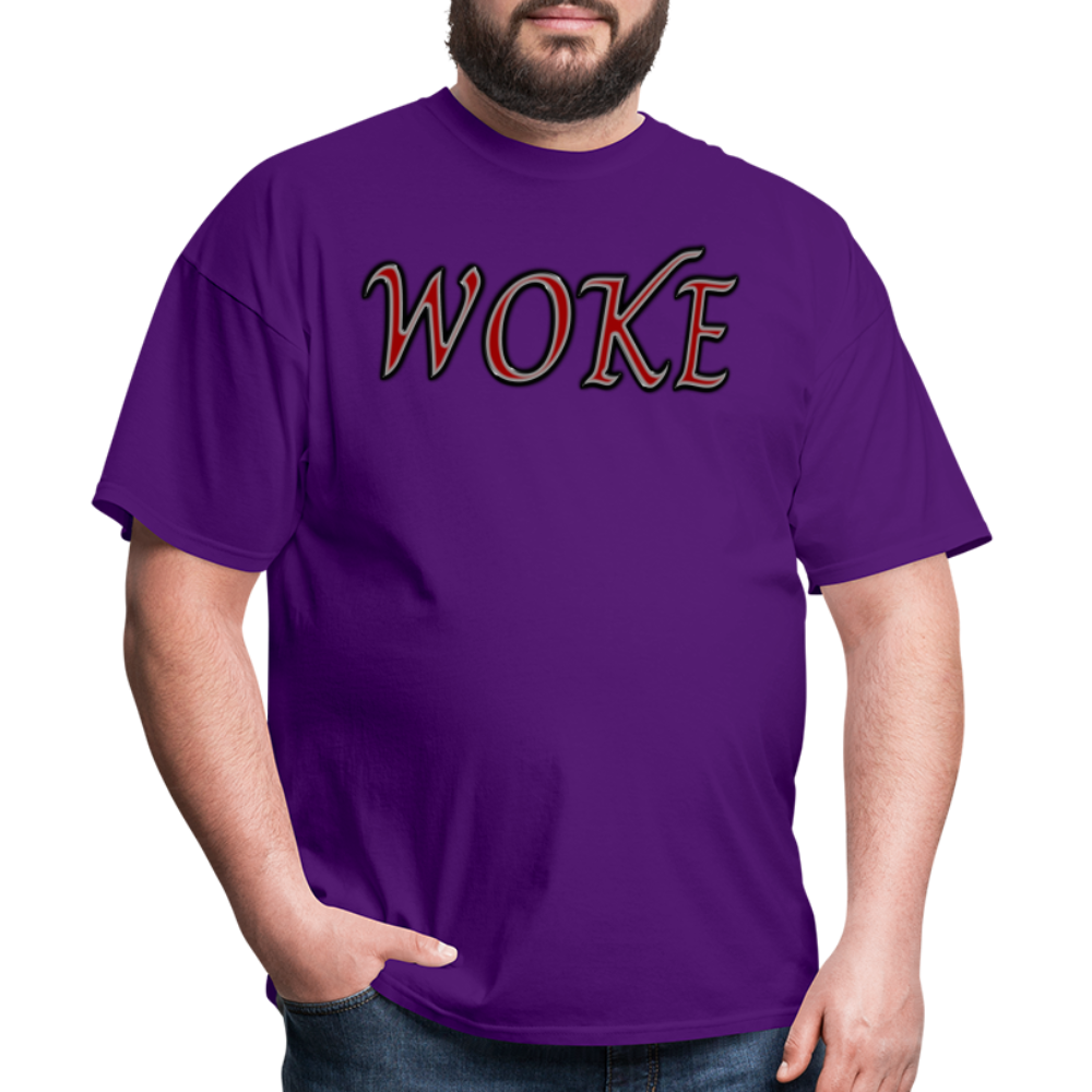 Woke Unisex Classic T-Shirt - purple