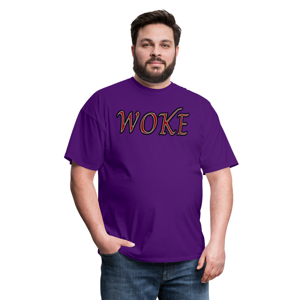 Woke Unisex Classic T-Shirt - purple