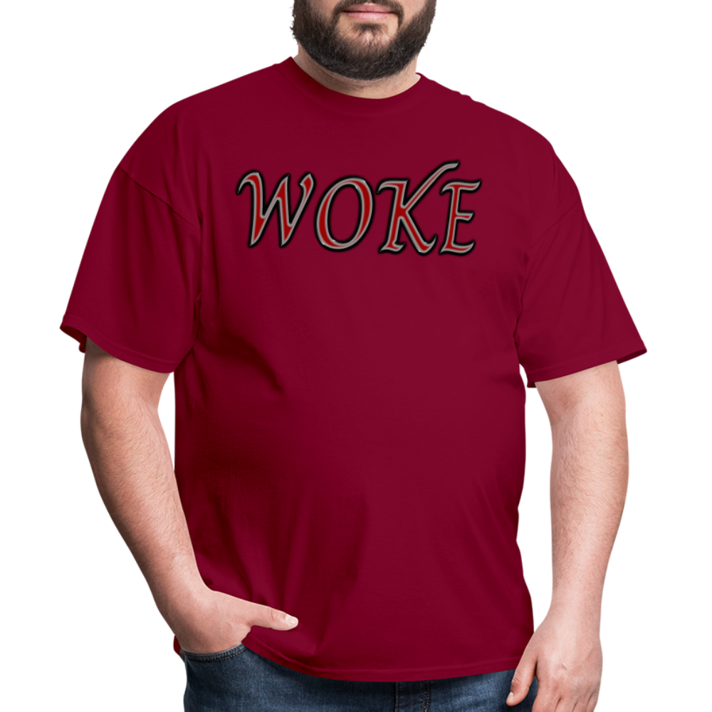 Woke Unisex Classic T-Shirt - burgundy