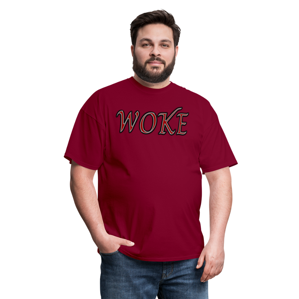 Woke Unisex Classic T-Shirt - burgundy