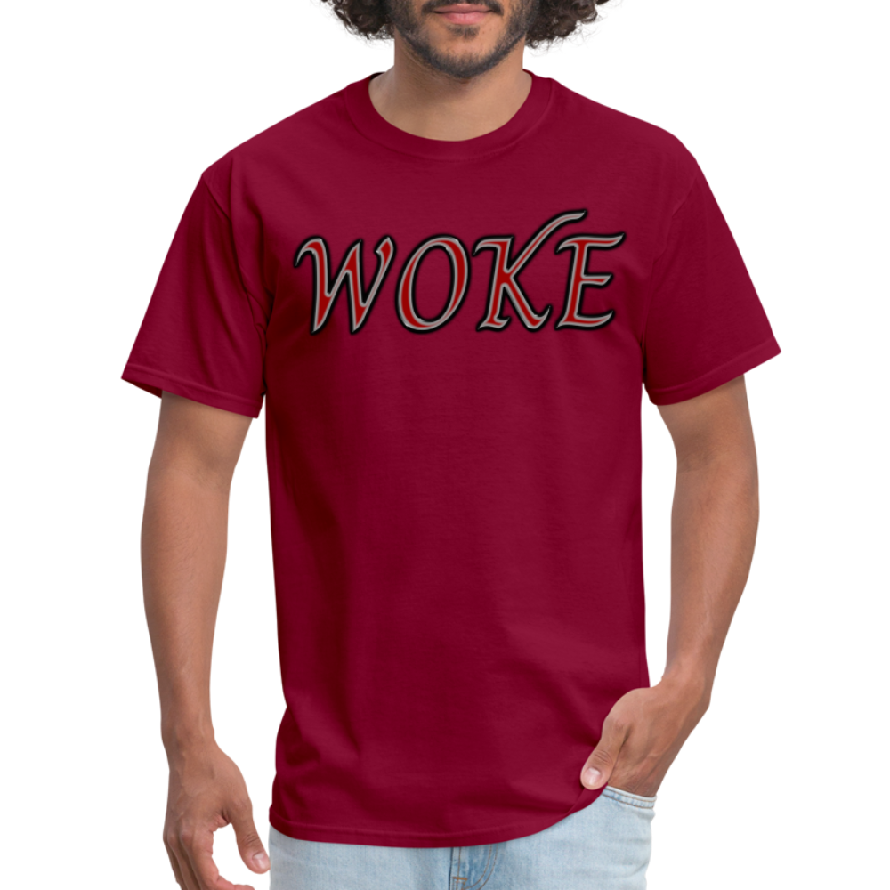 Woke Unisex Classic T-Shirt - burgundy