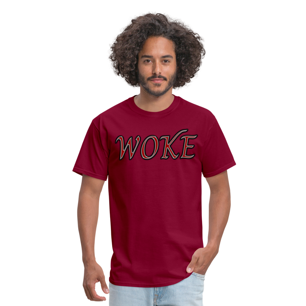 Woke Unisex Classic T-Shirt - burgundy