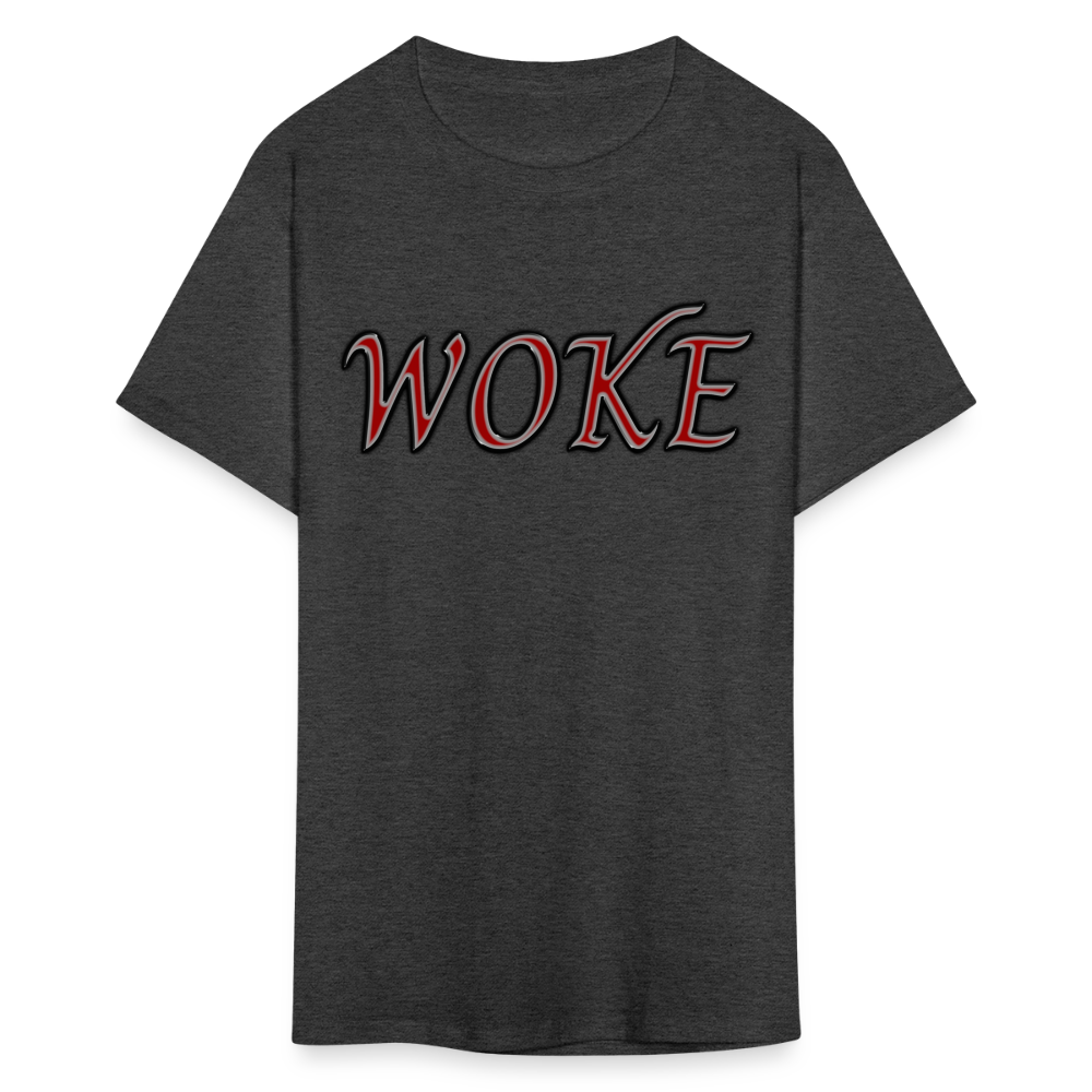 Woke Unisex Classic T-Shirt - heather black