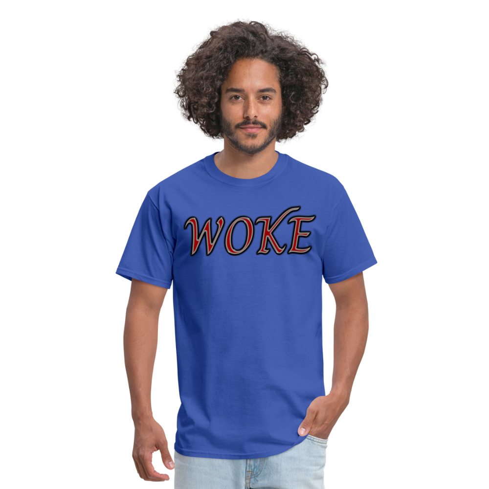 Woke Unisex Classic T-Shirt - royal blue