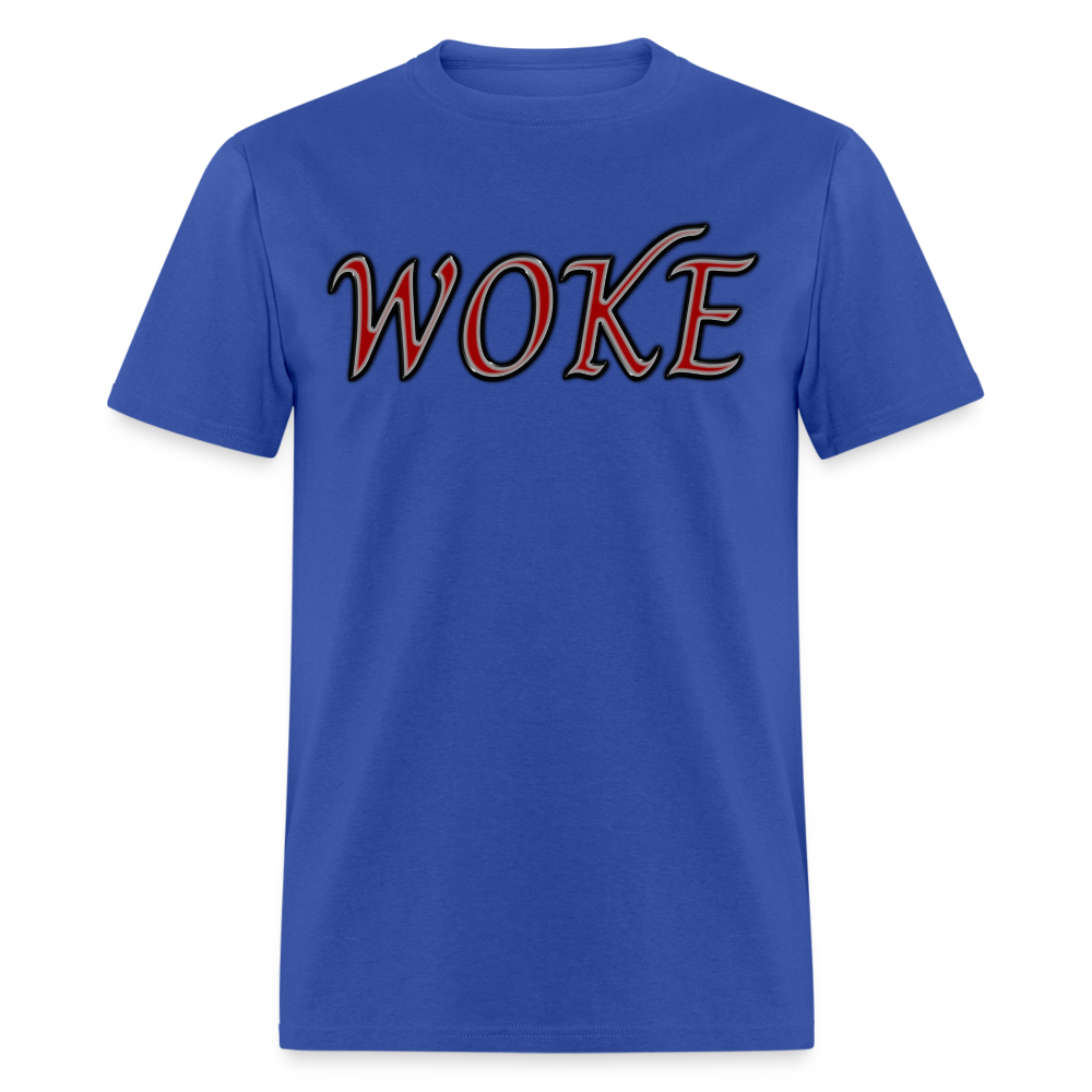 Woke Unisex Classic T-Shirt - royal blue