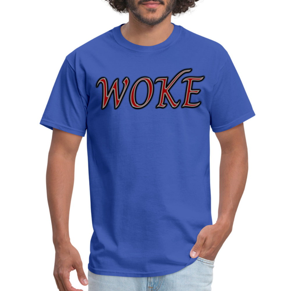 Woke Unisex Classic T-Shirt - royal blue