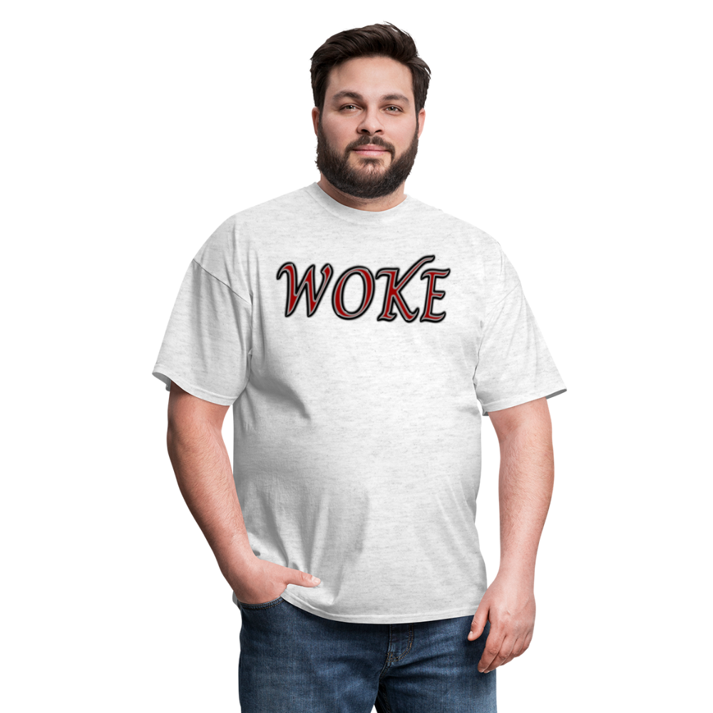 Woke Unisex Classic T-Shirt - light heather gray