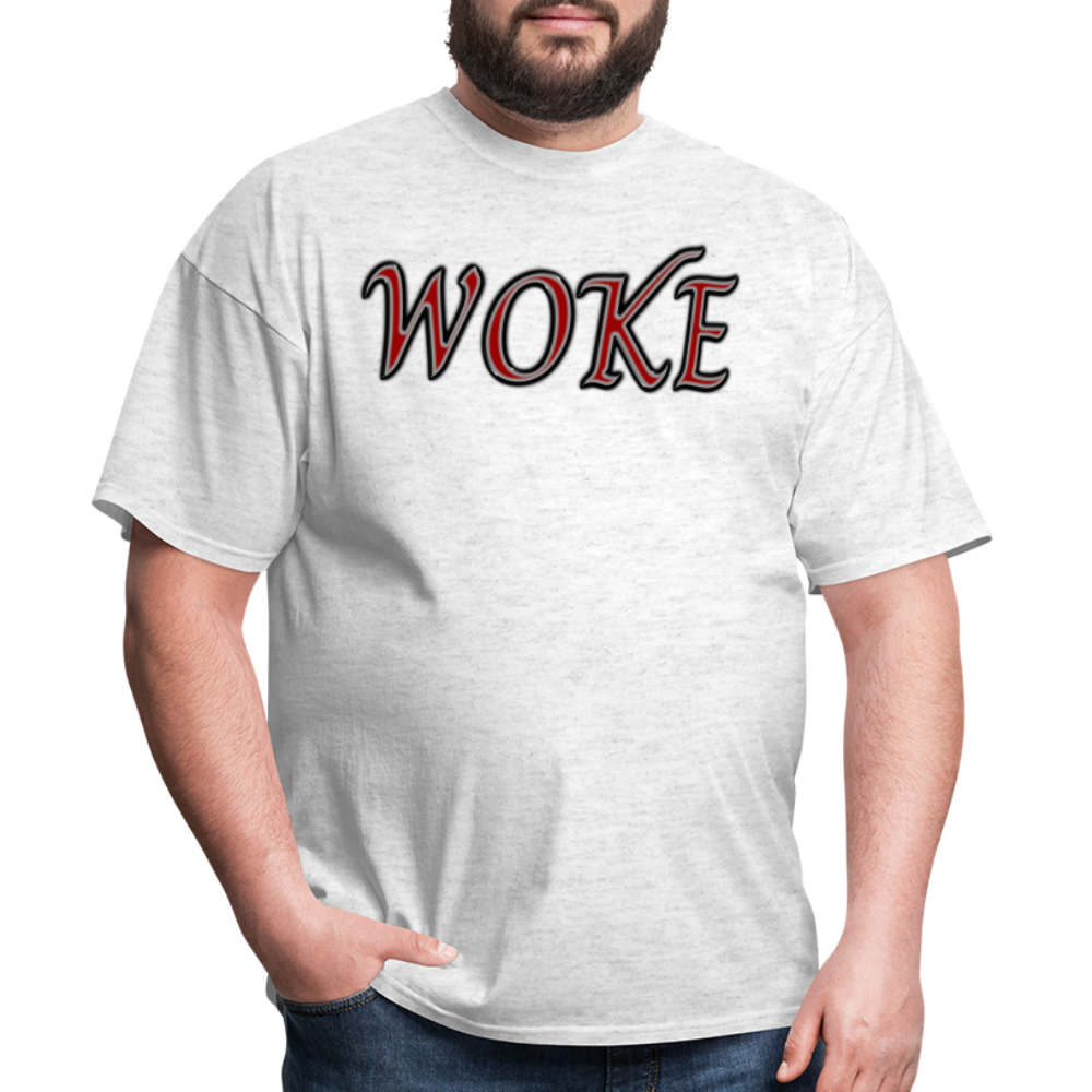 Woke Unisex Classic T-Shirt - light heather gray