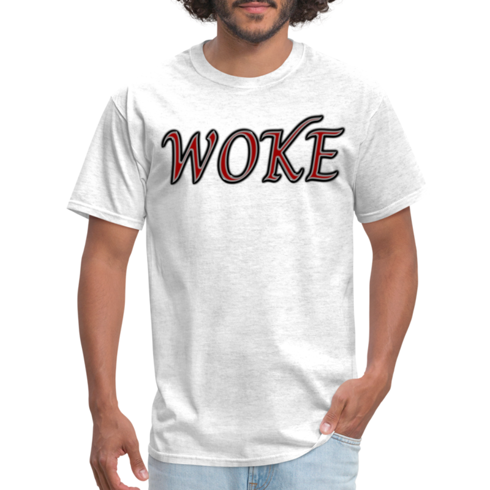 Woke Unisex Classic T-Shirt - light heather gray