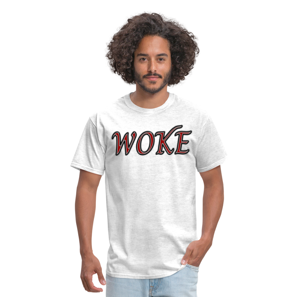 Woke Unisex Classic T-Shirt - light heather gray