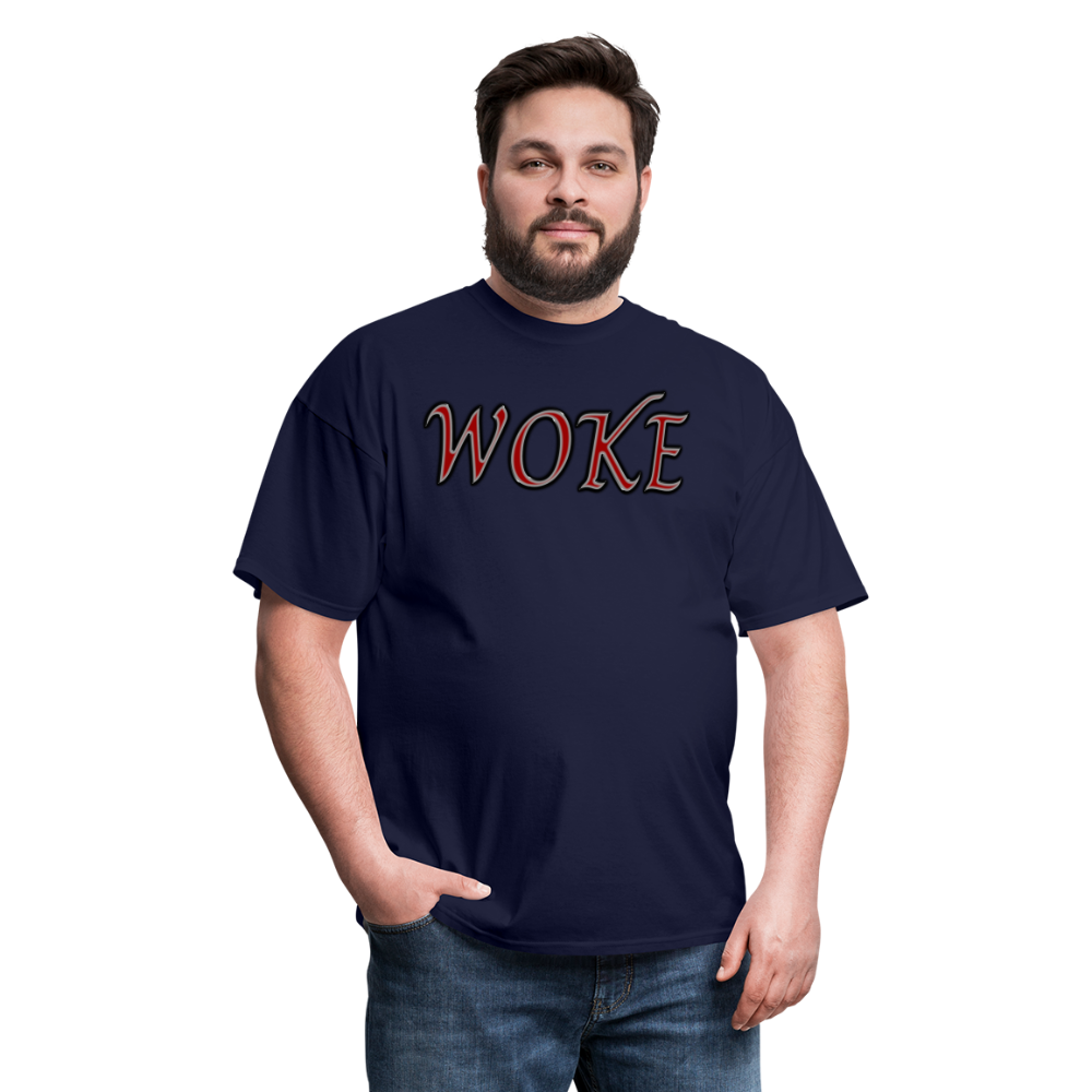 Woke Unisex Classic T-Shirt - navy