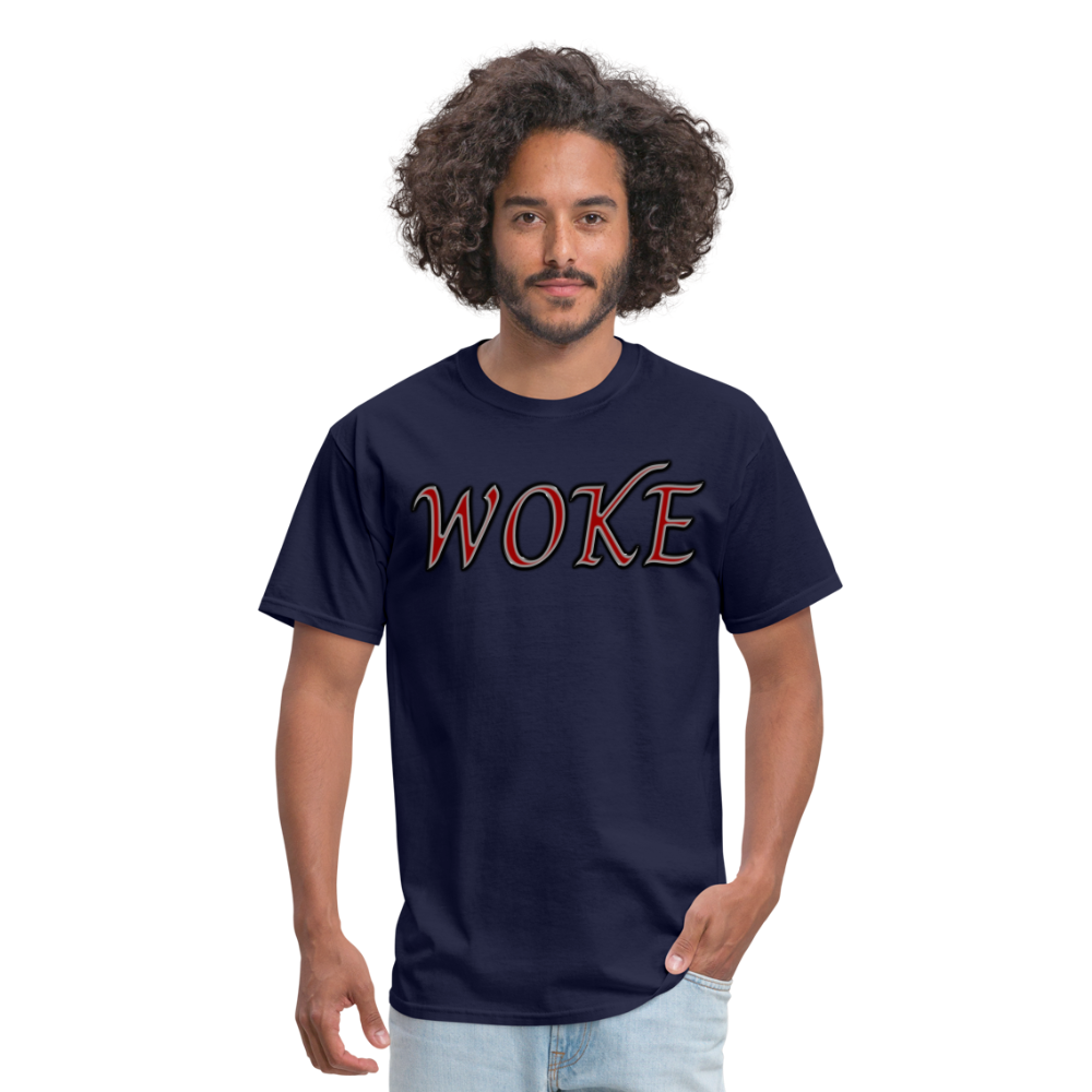 Woke Unisex Classic T-Shirt - navy