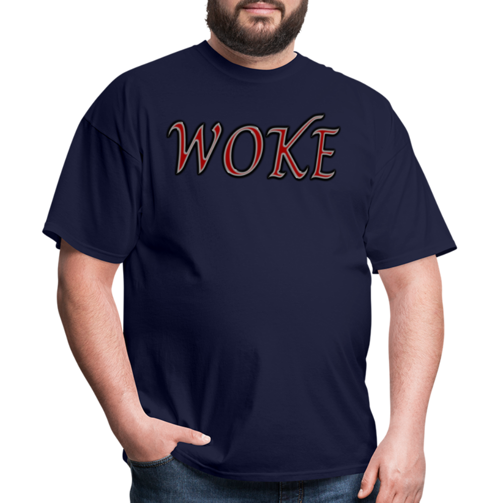 Woke Unisex Classic T-Shirt - navy