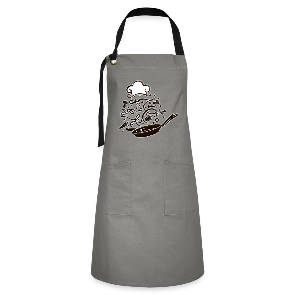 Artisan Apron - gray/black