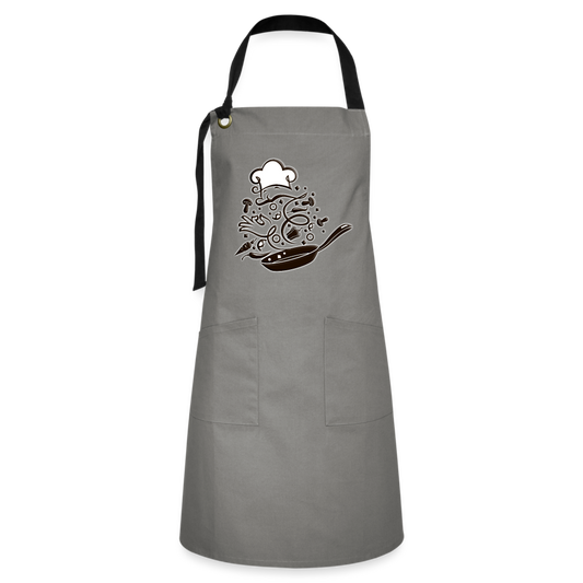 Artisan Apron - gray/black