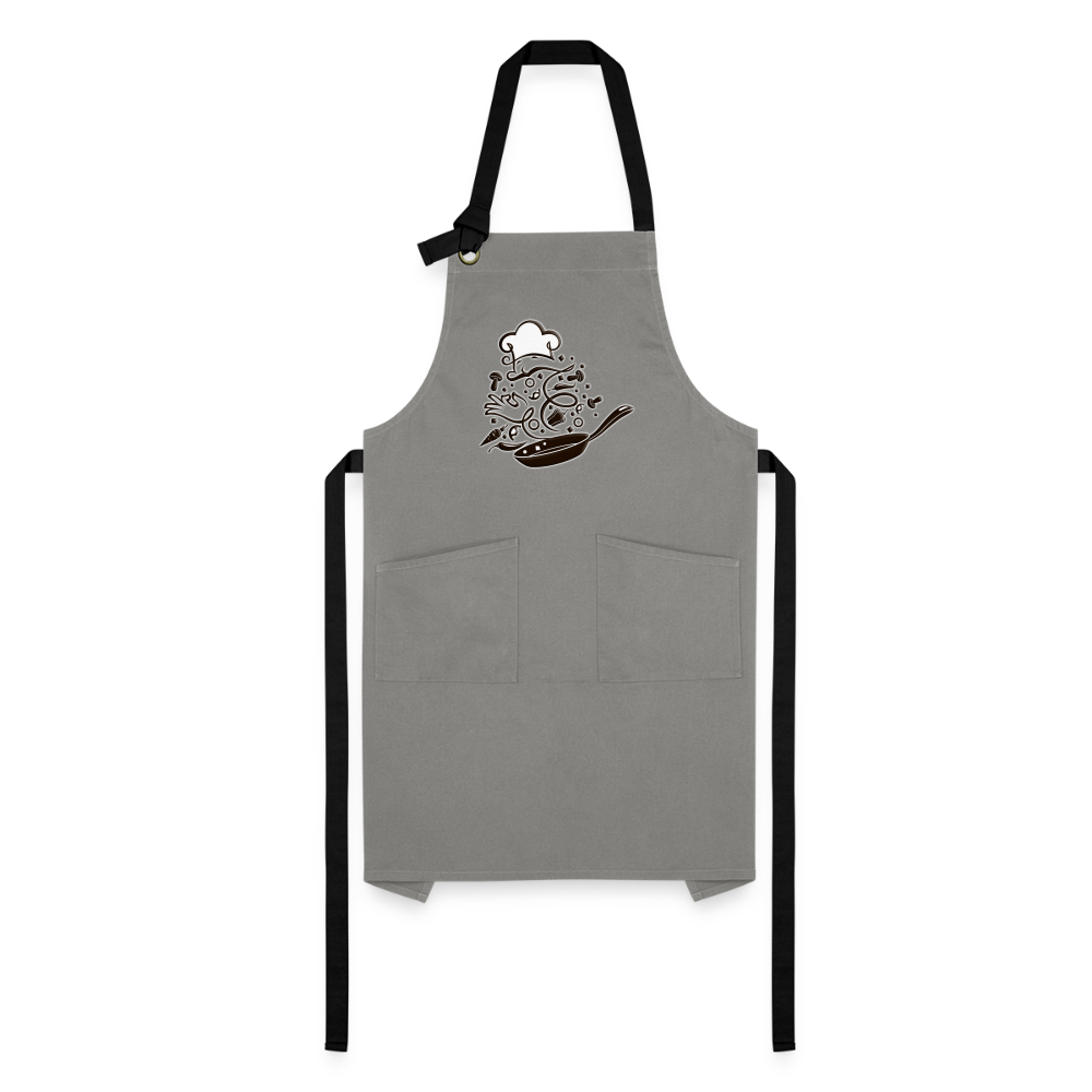 Artisan Apron - gray/black