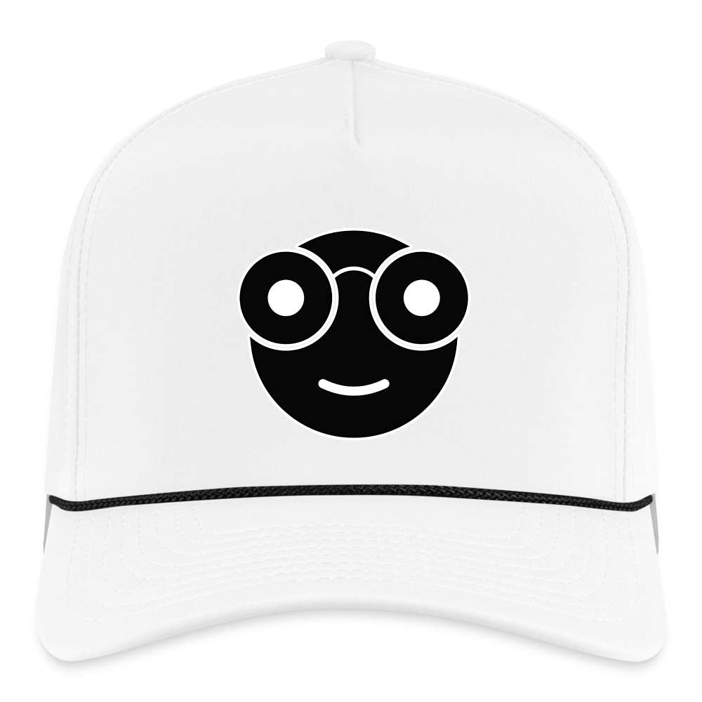 Nerd Rope Cap - white/black