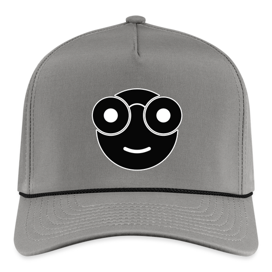 Nerd Rope Cap - gray/black