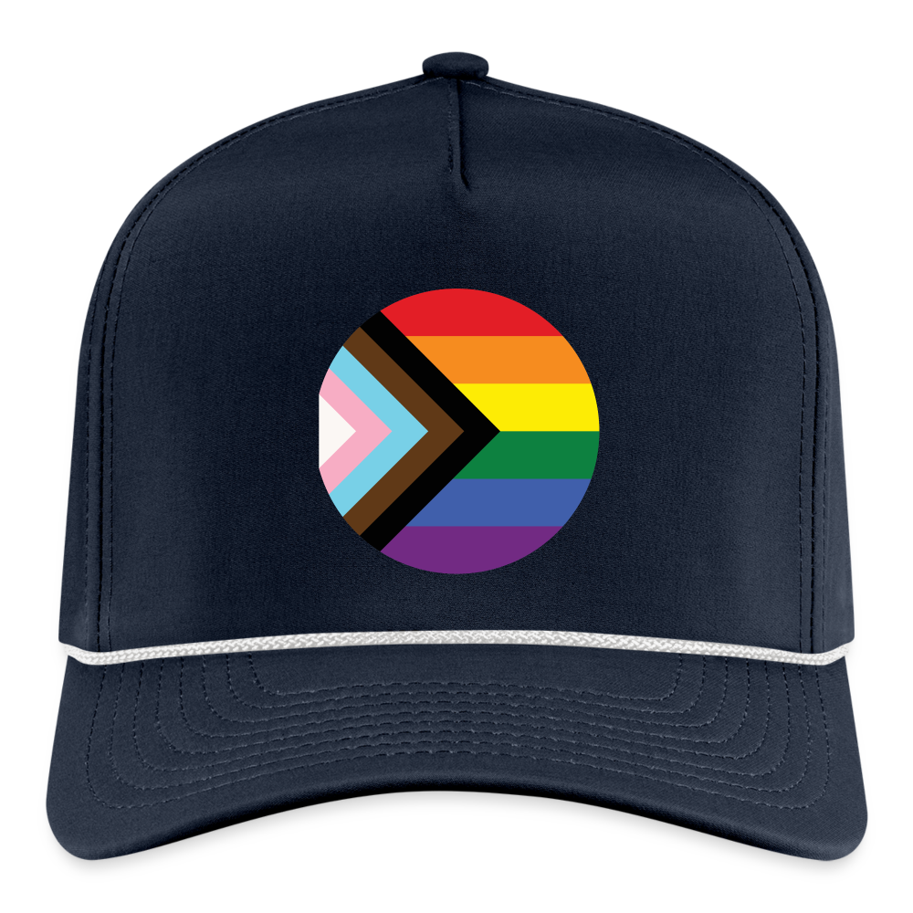 Unity Pride Rope Cap - navy/white