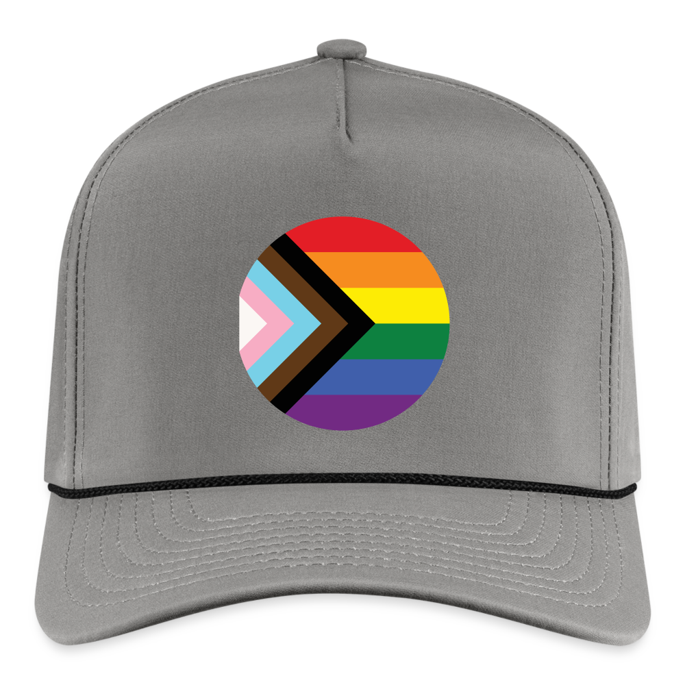 Unity Pride Rope Cap - gray/black