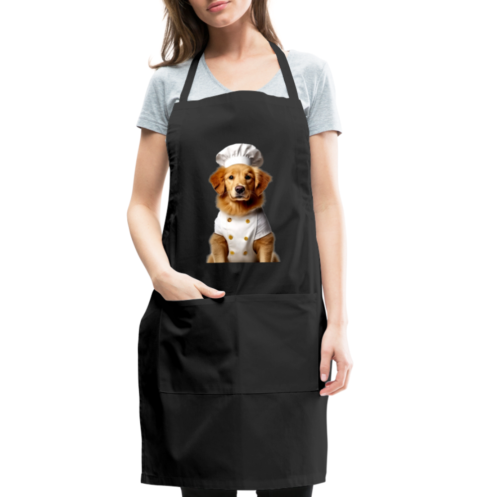 Chef Dawg Adjustable Apron - black