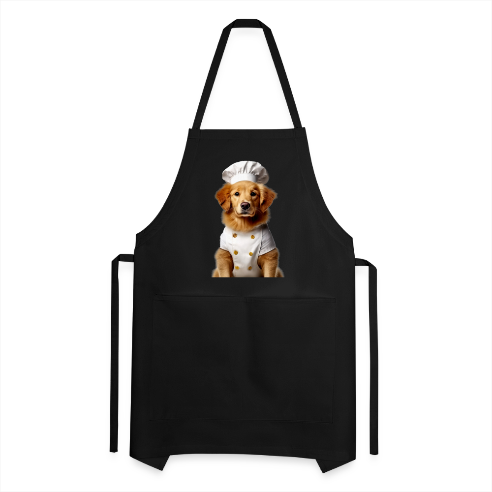 Chef Dawg Adjustable Apron - black