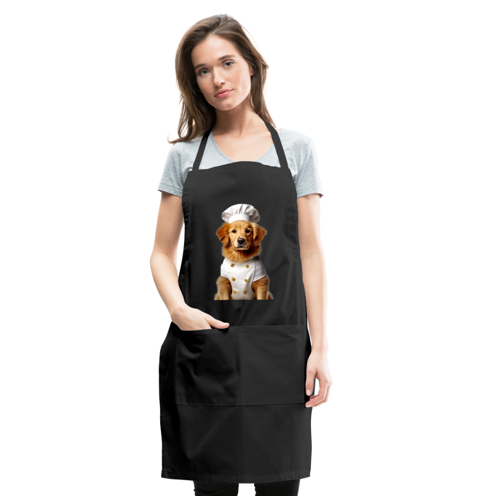 Chef Dawg Adjustable Apron - black