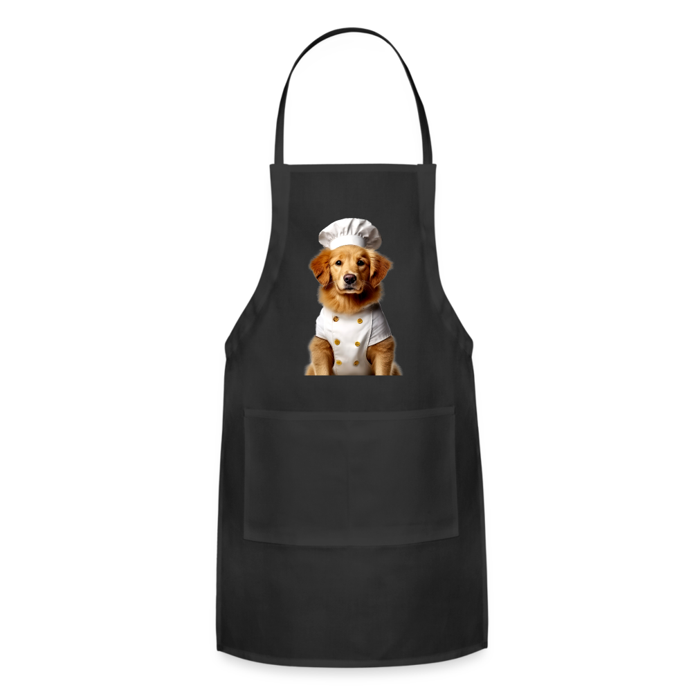 Chef Dawg Adjustable Apron - black