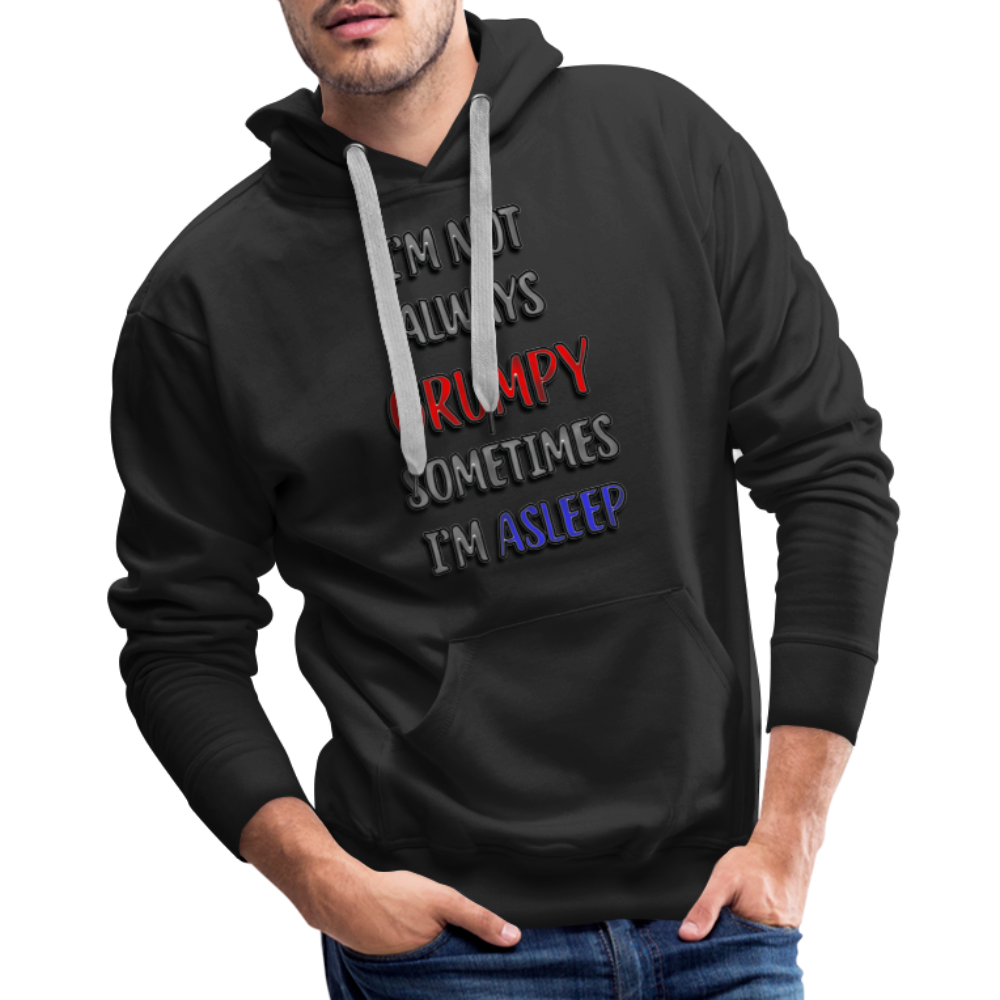 Grumpy Men’s Premium Hoodie - black