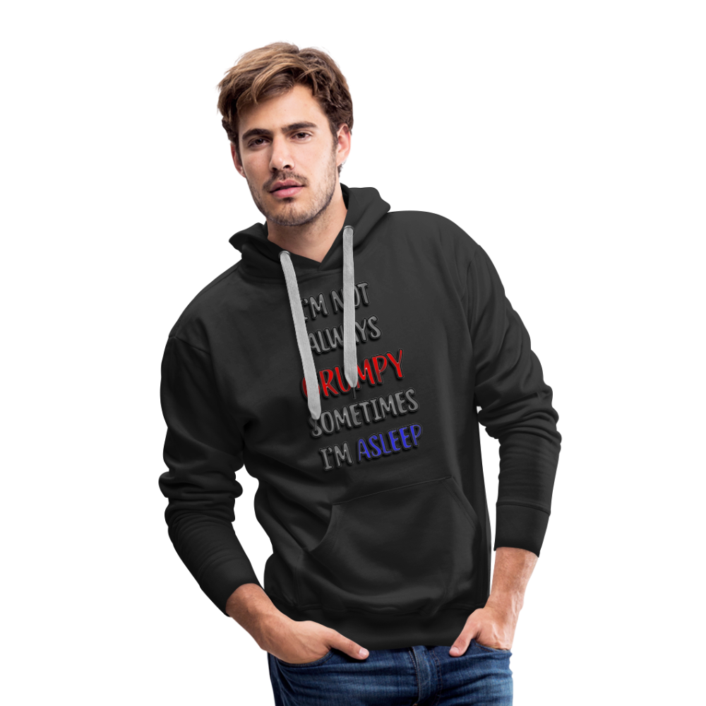 Grumpy Men’s Premium Hoodie - black