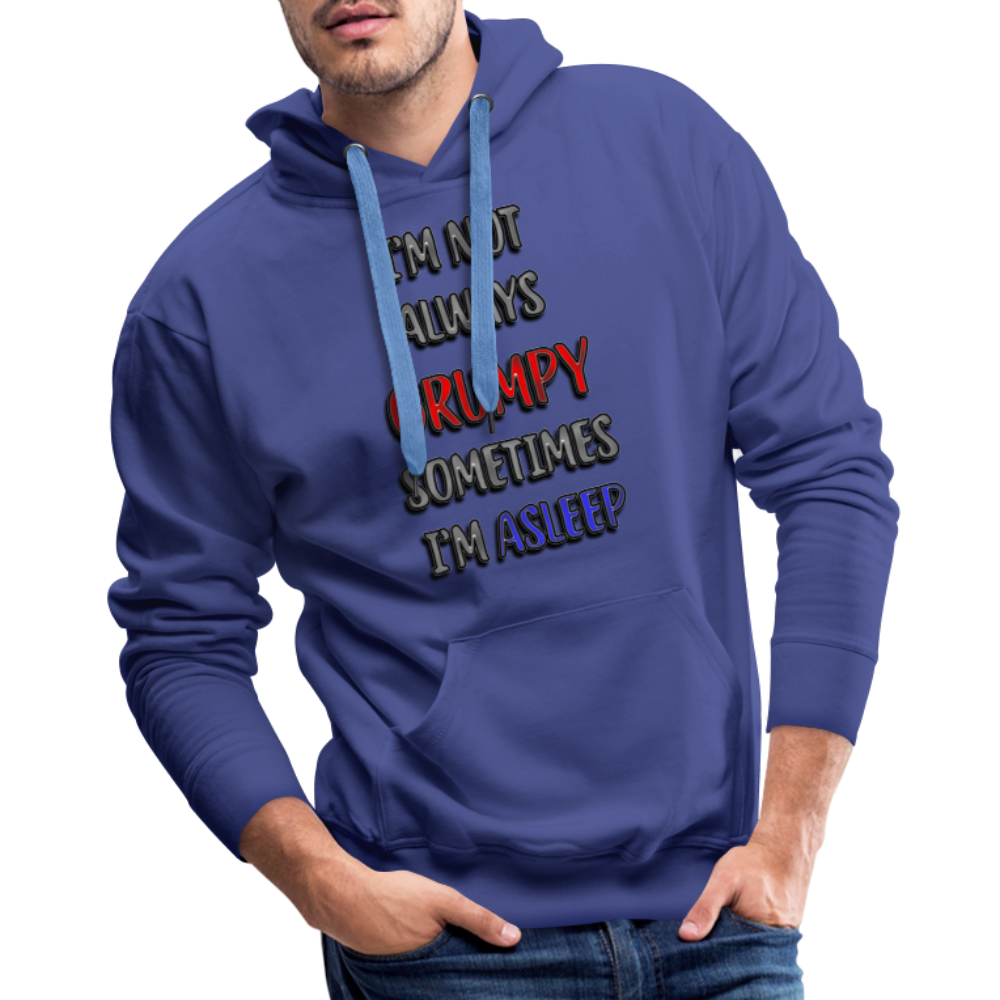 Grumpy Men’s Premium Hoodie - royal blue