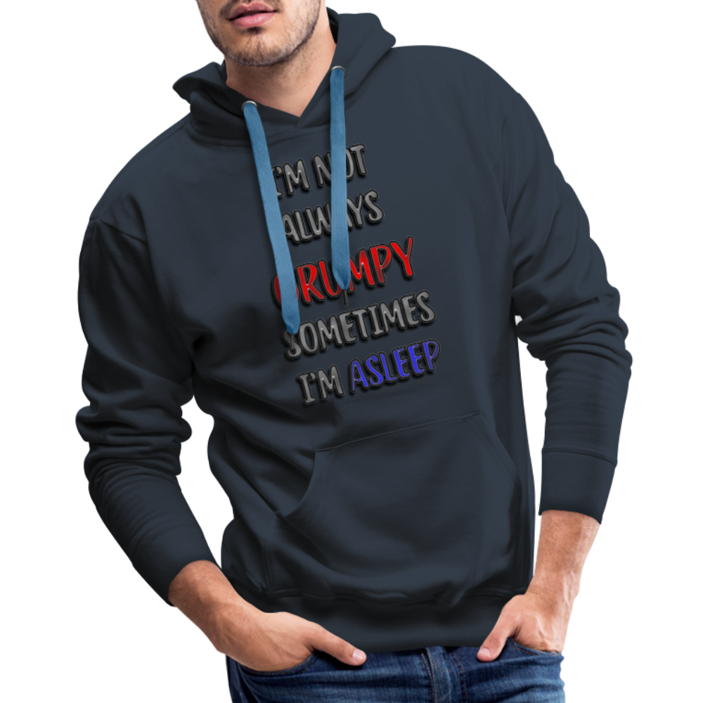 Grumpy Men’s Premium Hoodie - navy