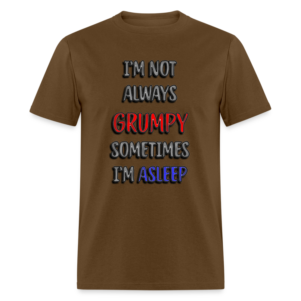 Grumpy Unisex Classic T-Shirt - brown