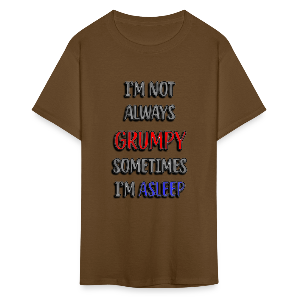 Grumpy Unisex Classic T-Shirt - brown