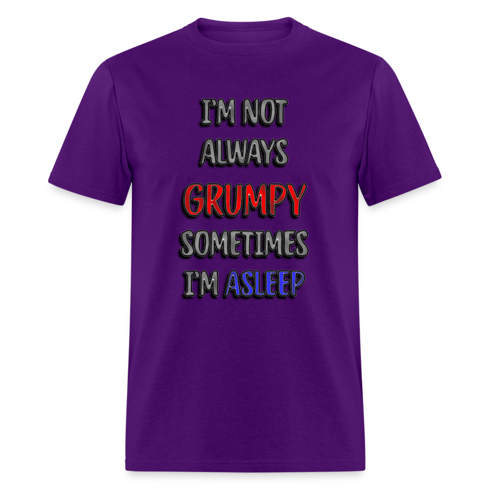 Grumpy Unisex Classic T-Shirt - purple