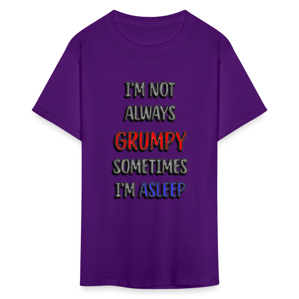 Grumpy Unisex Classic T-Shirt - purple