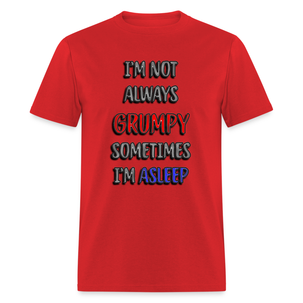 Grumpy Unisex Classic T-Shirt - red