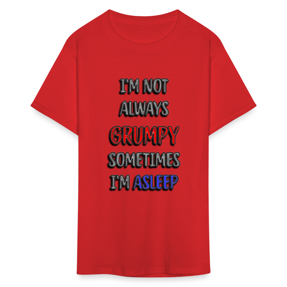 Grumpy Unisex Classic T-Shirt - red