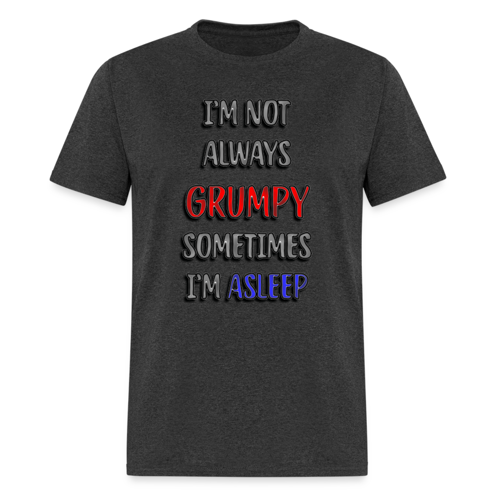 Grumpy Unisex Classic T-Shirt - heather black